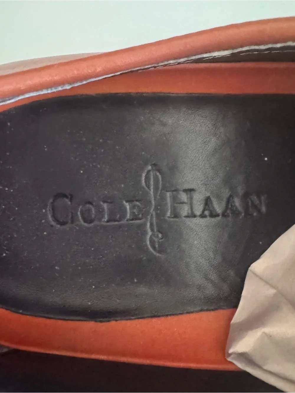 Cole Haan Mens US 9 M Brown Leather Cap Toe Derby Oxford Dress Shoes C11632. In